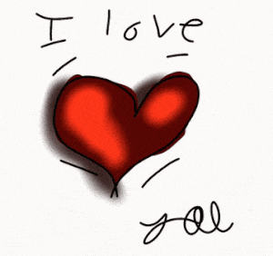 Sweet 'I Love You' Heart Animation