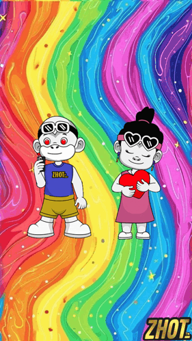 Zhot: Rainbow Love & Happy Colors