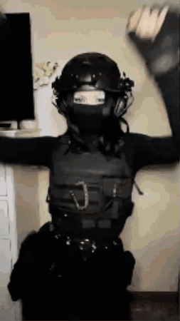 SWAT Girl Dance