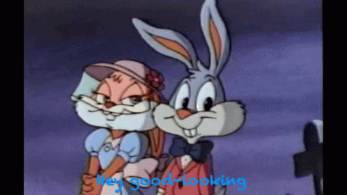 Babs & Buster Bunny: Hey Good-Looking