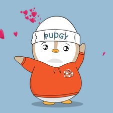 Pudgy Penguin: Heart Love You