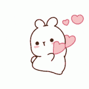 Kawaii Bunny Spreading Love