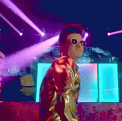 Glee Party Dance in Shiny Jacket
