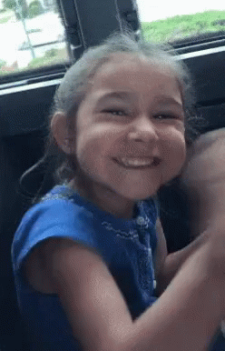 Excited Girl Happy