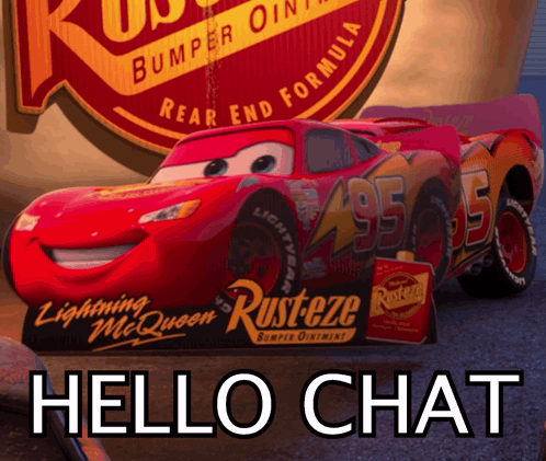 Lightning McQueen Says Hello Chat