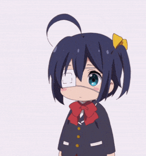 Rikka Takanashi from Love Chunibyo & Other Delusions