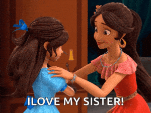 I Love My Sister! - Animated Hug