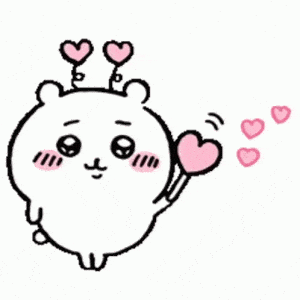 Chiikawa Sending Cute Love