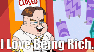 Johnny Test Bling Bling Boy: I Love Being Rich