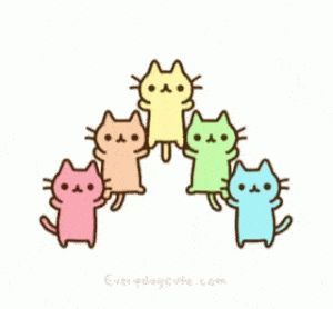 Adorable Cheerleader Cats