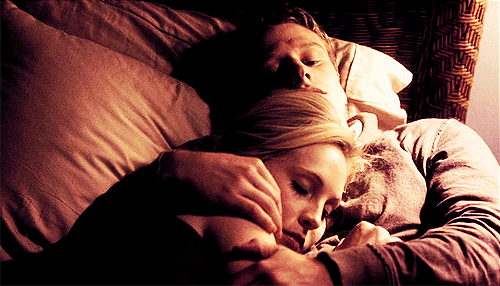 Caroline and Partner Cuddle: A Moment of Love