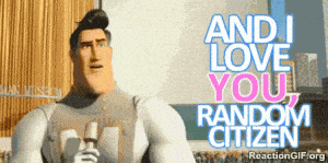 Megamind: Metro Man's 'I Love You, Random Citizen'