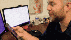 Man Gets Funded and Does an Excited Dance