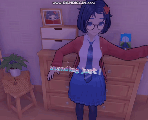 Miside Mila: T-Pose & Hello