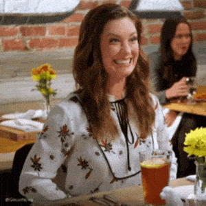 Girl Happy Clapping Enthusiastically