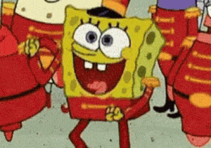 Spongebob's Excited Fortnite Dance