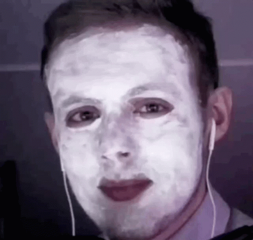 H3 Love Bot White Face Man