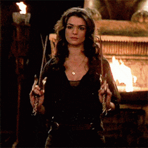 The Mummy - Evelyn Carnahan with Swords