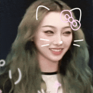 Rederadiva's Li Qianyu (Qiana) with Hello Kitty Filter