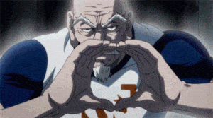Netero's Love Gesture - Hunter X Hunter