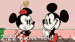 Mickey & Minnie Mouse: I Love You Kiss