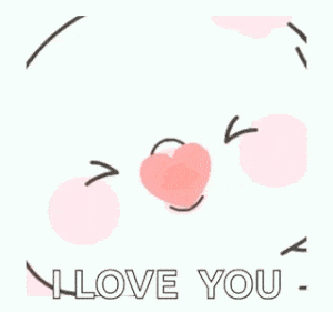 Cute Bunny Says I Love You