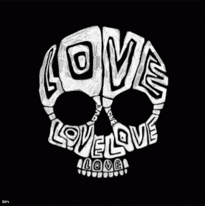 Skeleton Love Art