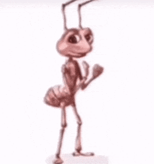Happy Ant to Sad Ant: Ant Holding Stick Meme