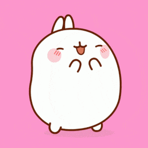 Molang Happy and Excited