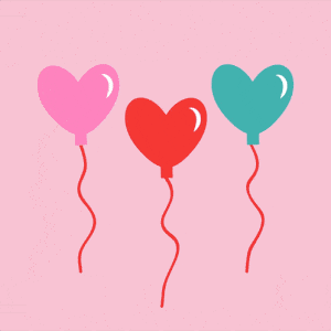 Love Party Heart Balloons