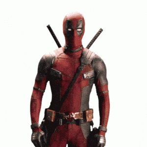 Deadpool (Ryan Reynolds) Waves Hello