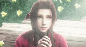 Final Fantasy VII Aerith Praying