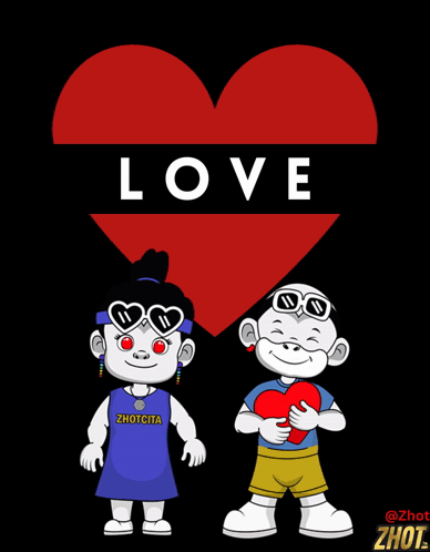Love Zhot Amor Zhot: Cartoon Love Story