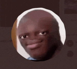 Funny Distorted Face Profile Picture