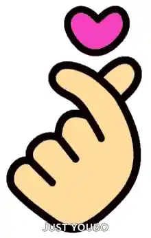Finger Heart Gesture for Love