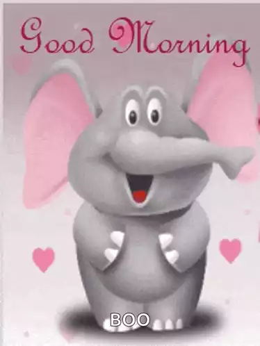 Good Morning Love Elephant