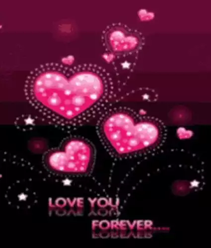 Animated Love Hearts Forever