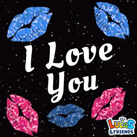 I Love You Message with Lucas & Friends