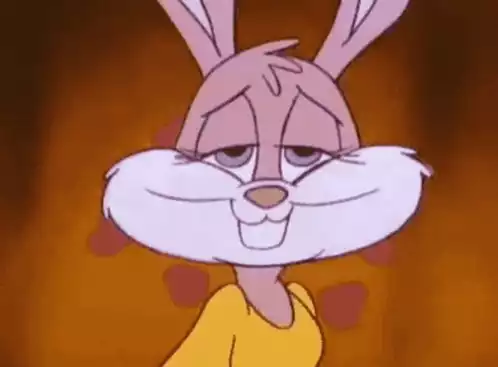 Cartoon Rabbit In Love