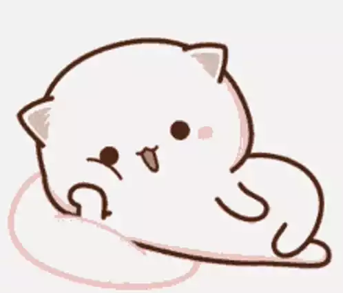 Cute Animated Cat: Love It