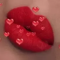 Love Kiss with Hearts