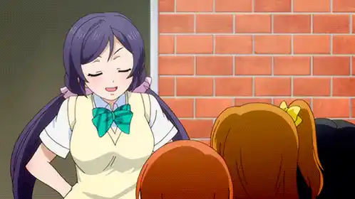 Love Live Nozomi's Menacing Washi Washi