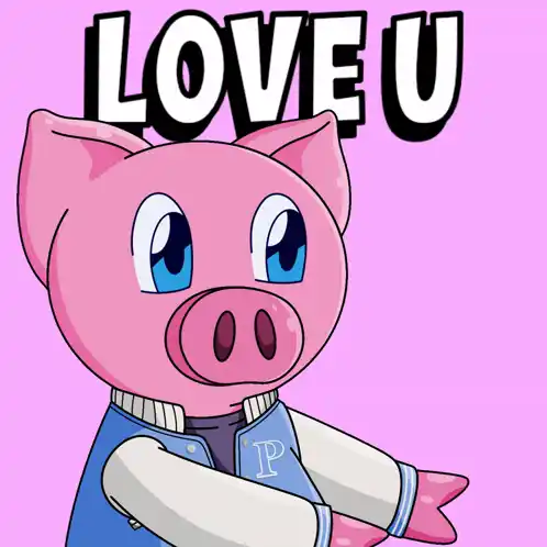 Piggy Says Love U