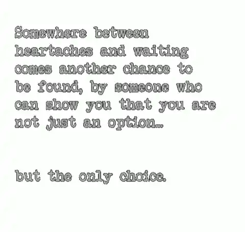 Love Quote: Not Just an Option