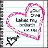 Love Quote Heart Drawing