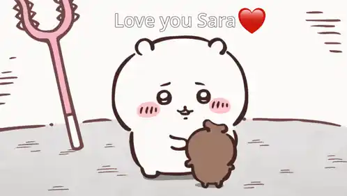 Love You Sara: Cute Bear Hug