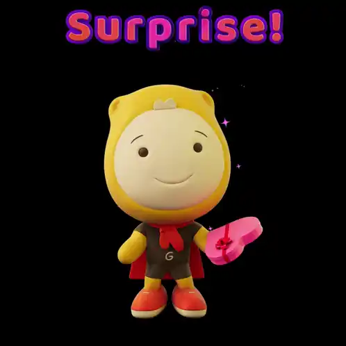 Gumazing's Love Surprise with a Heart Gift