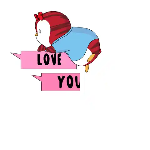 Love You So Much Penguin