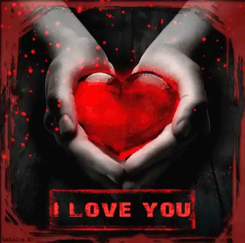 I Love You Hearts with Heartbeat