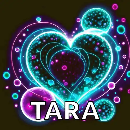 Love You Tara Neon Heart